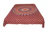 AamiraA Hippie Maroon Orange Mandala Tapestry Bohemian Wall Hanging Decor