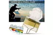4pc Mini Fishing Lure Light LED Deep Drop Underwater Flashing Bait Luminous Lure - Second Medium