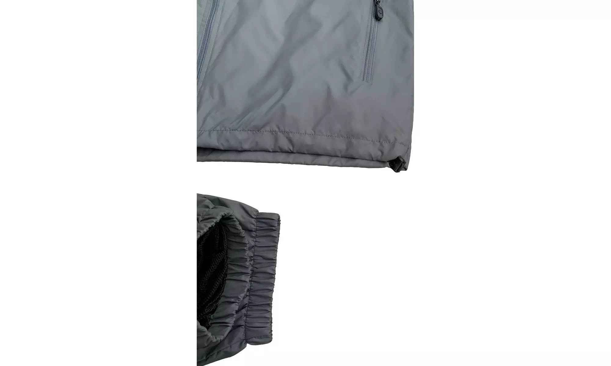 Men's 2-Piece light weight Windbreaker Suit Sauna GYM Set with Mesh Lining 