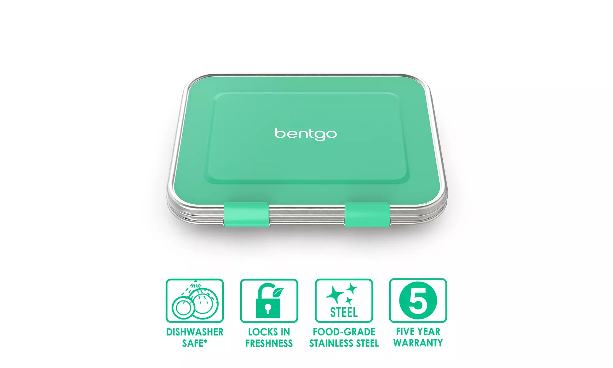 Bentgo Kids Stainless Steel Leak-Resistant Lunch Box