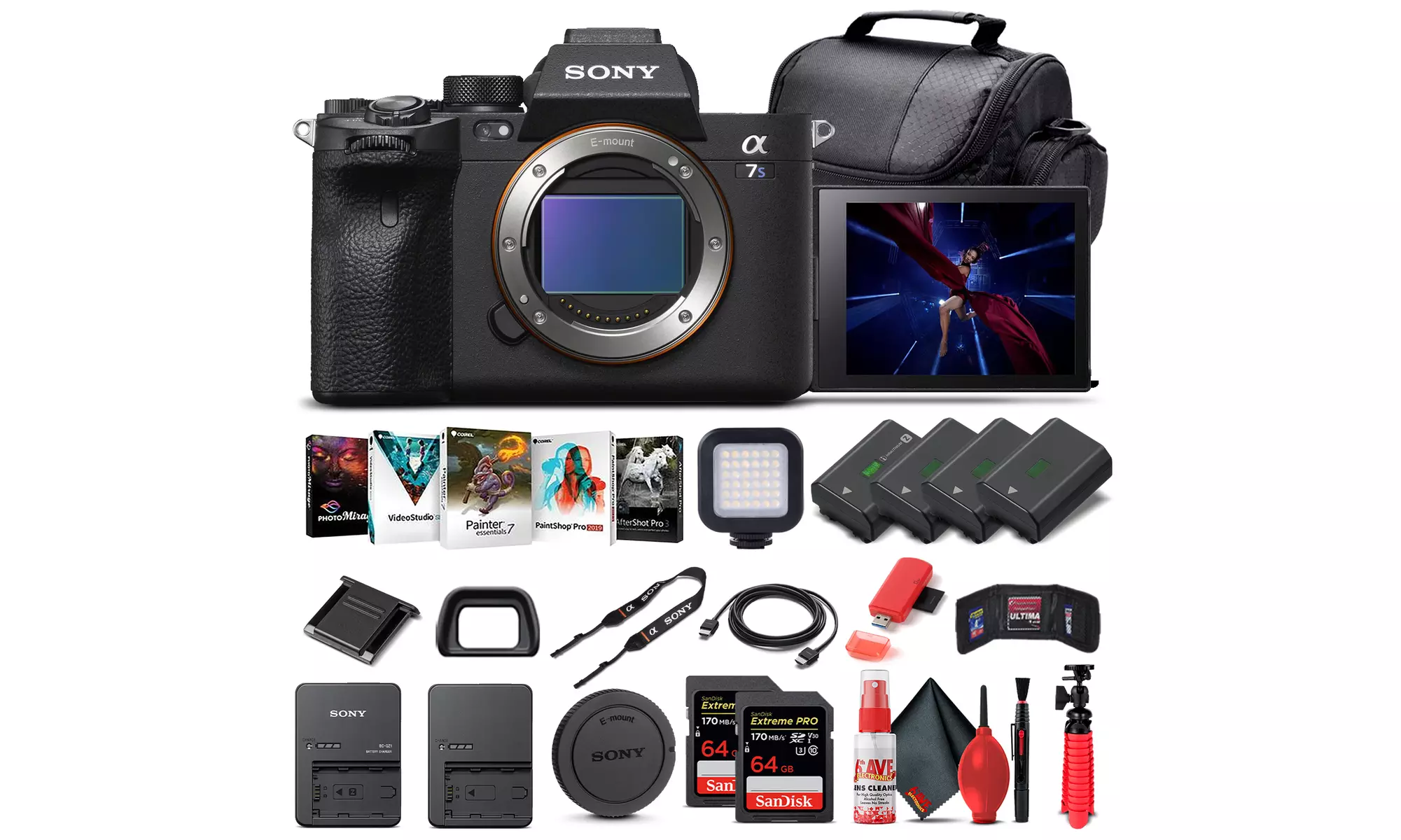 Sony Alpha a7S III Mirrorless Camera - Pro Bundle - Primary Image