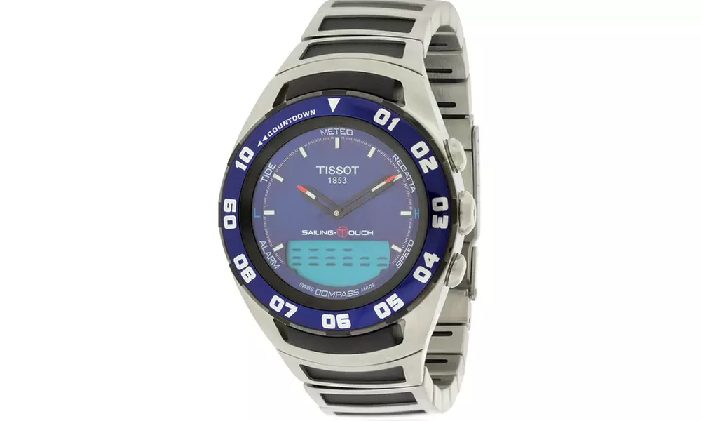 Tissot Sailing Touch Chronograph Stainless Mens Watch T0564202104100 - Primary Image