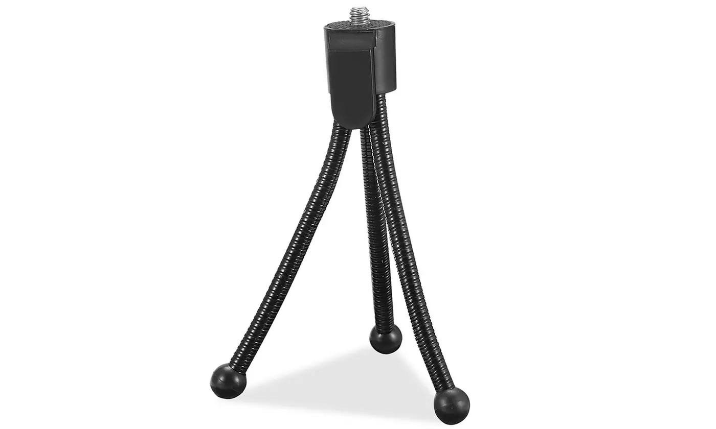 Universal Flexible Camera Tripod Stand Mini Projector Holder Mount (2-Pack) - Primary Image