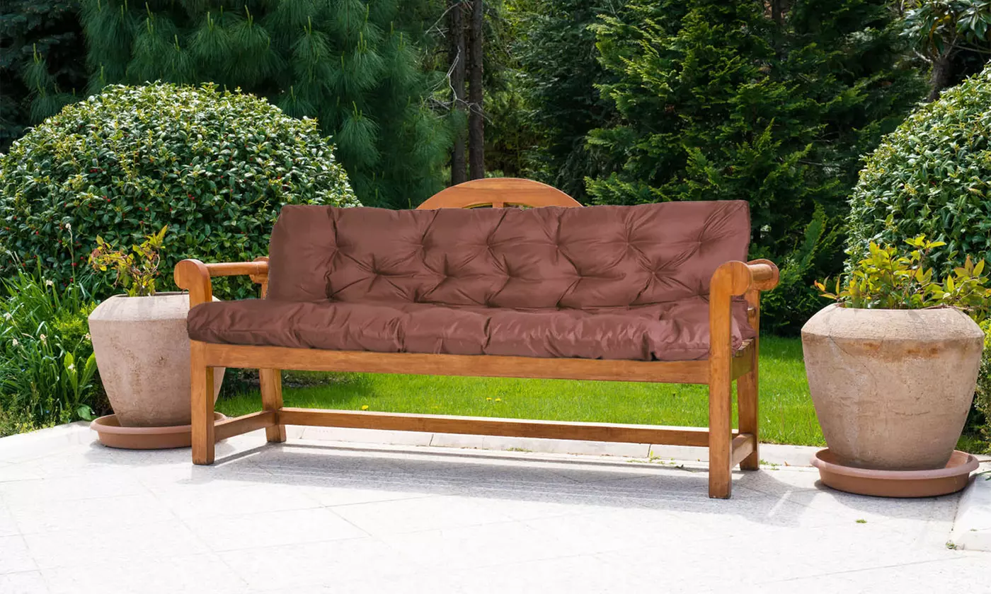 NewHome 2-3 Seater Outdoor Swing Cushion 59"x43" Padded Bench Seat
