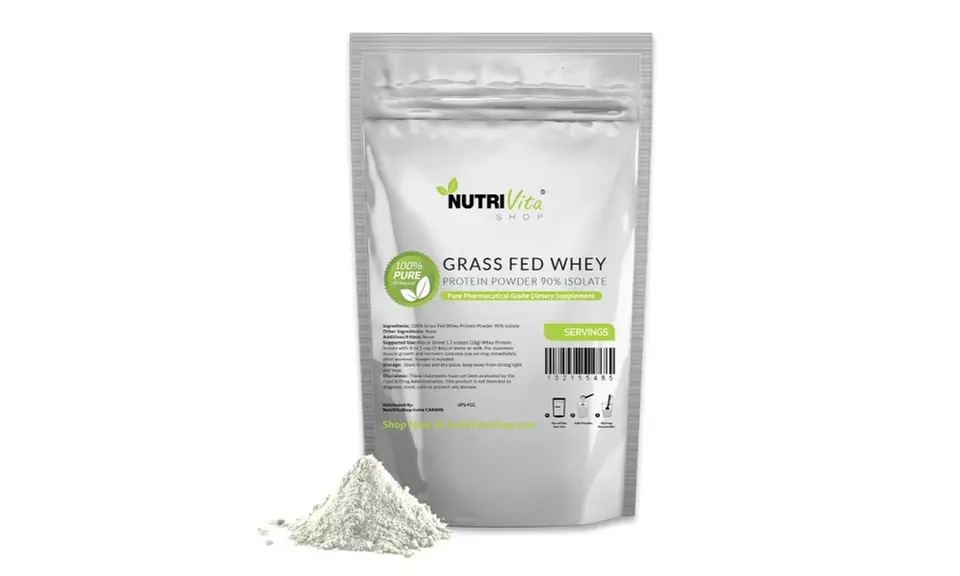 Bulk Grass Fed Whey Protein Powder 90% Isolate, 20 lbs - Primary Image
