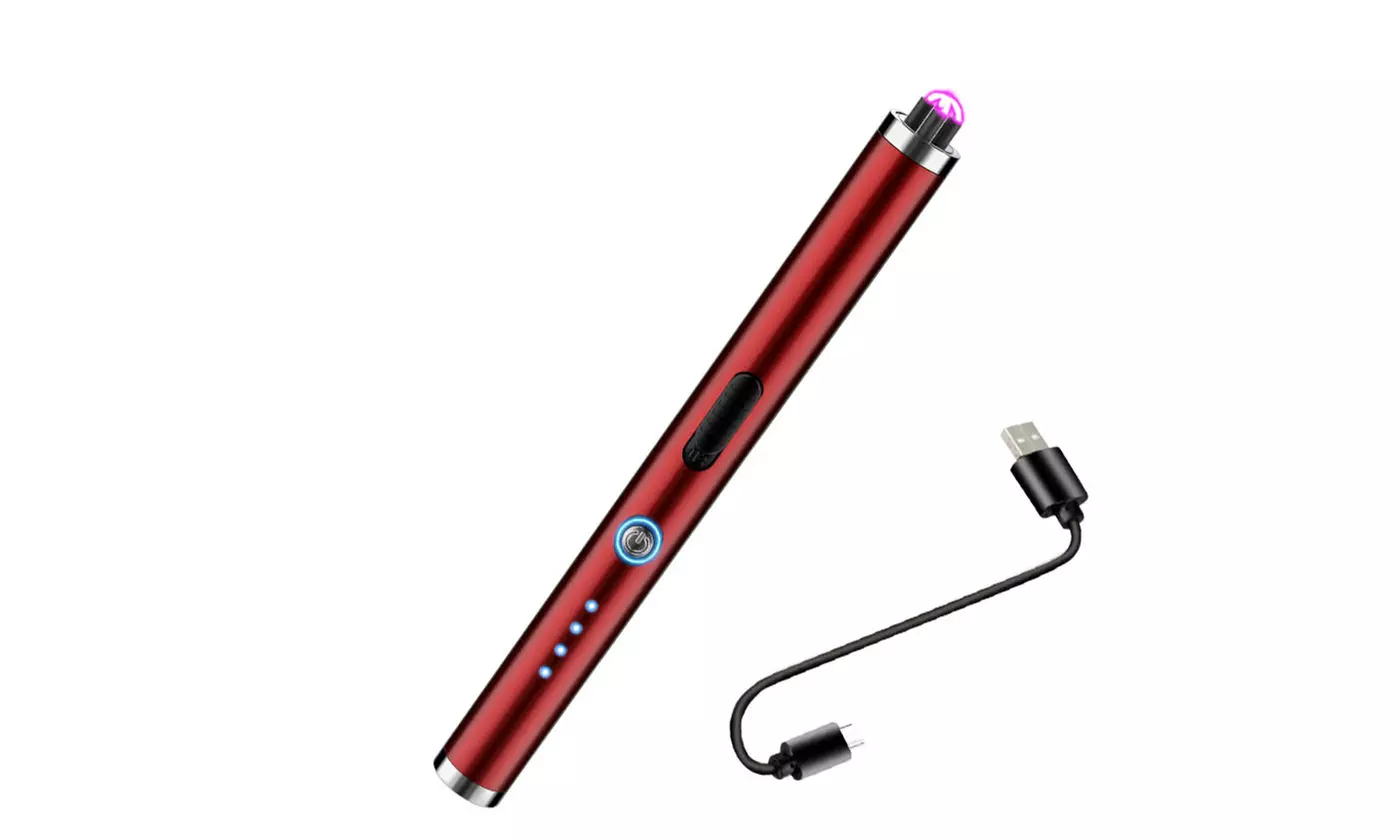 Electric Lighter Arc USB Rechargeable Candle BBQ Electronic Flameless Plasma