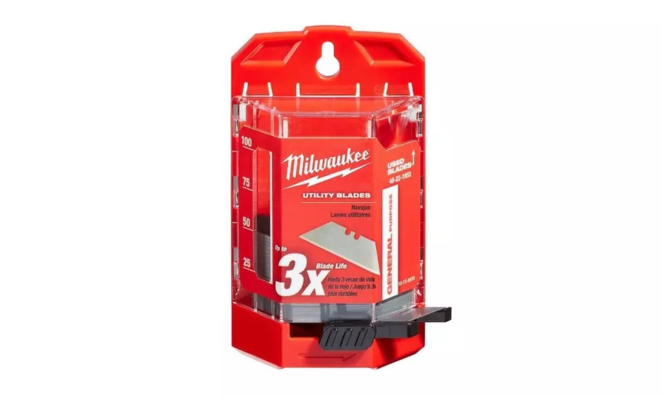 Milwaukee 48-22-1950 50-Piece General Purpose Utility Blades - Primary Image