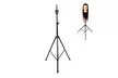 Mannequin Head Tripod Hairdressing Training Head Holder Hair Wig Stand - Second Medium