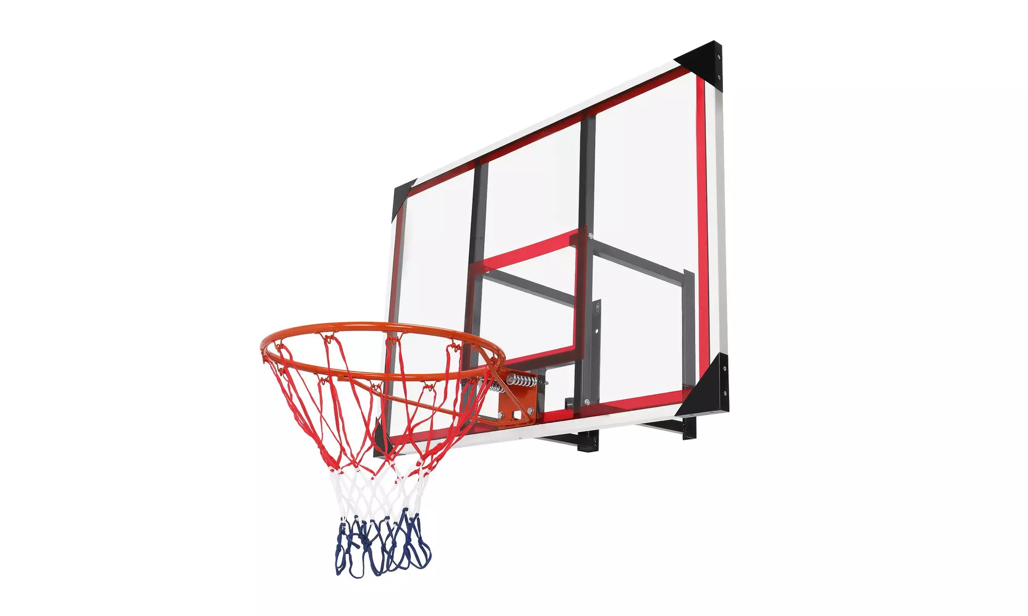 Shatterproof Polycarbonate Wall-Mount Basketball Backboard - Primary Image