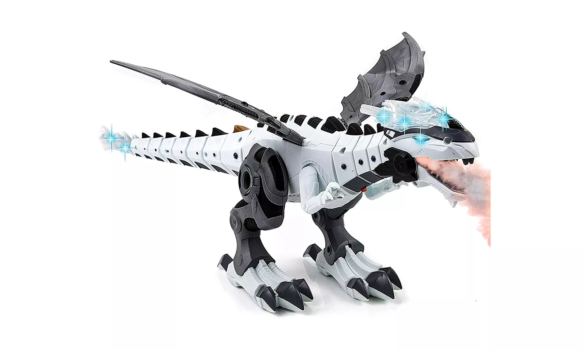 Mist Spray Dinosaur Robot Toy for Kids - Walking dragon Dinosaur Fire Breathing  - Primary Image