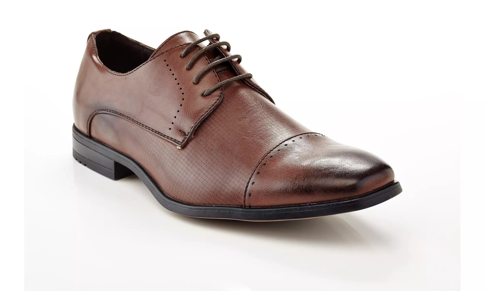 Adolfo Men's Cap-Toe Lace-Up Dress Shoes Multiple Styles