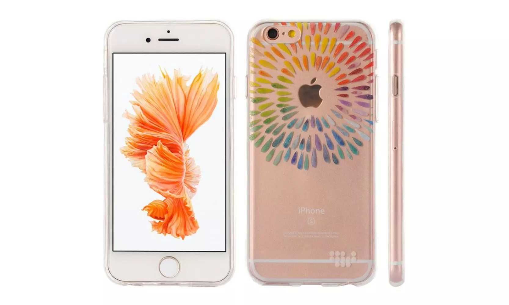 Insten TPU Water Color Imd Silicone Skin Gel Shell Case For iPhone 6 6 - Primary Image