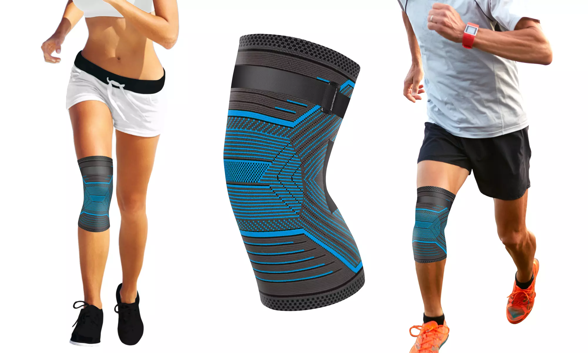 DCF Compression Knee Sleeve with Adjustable Strap (1-Pack) - Second Medium