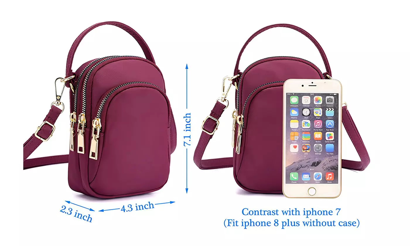 Small Crossbody Bag Cell Phone Purse Wallet Daypack Phone Holder