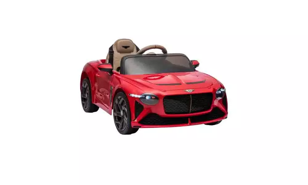 Kids ride on car 2.4G Remote Control,electric car for kids red - Primary Image