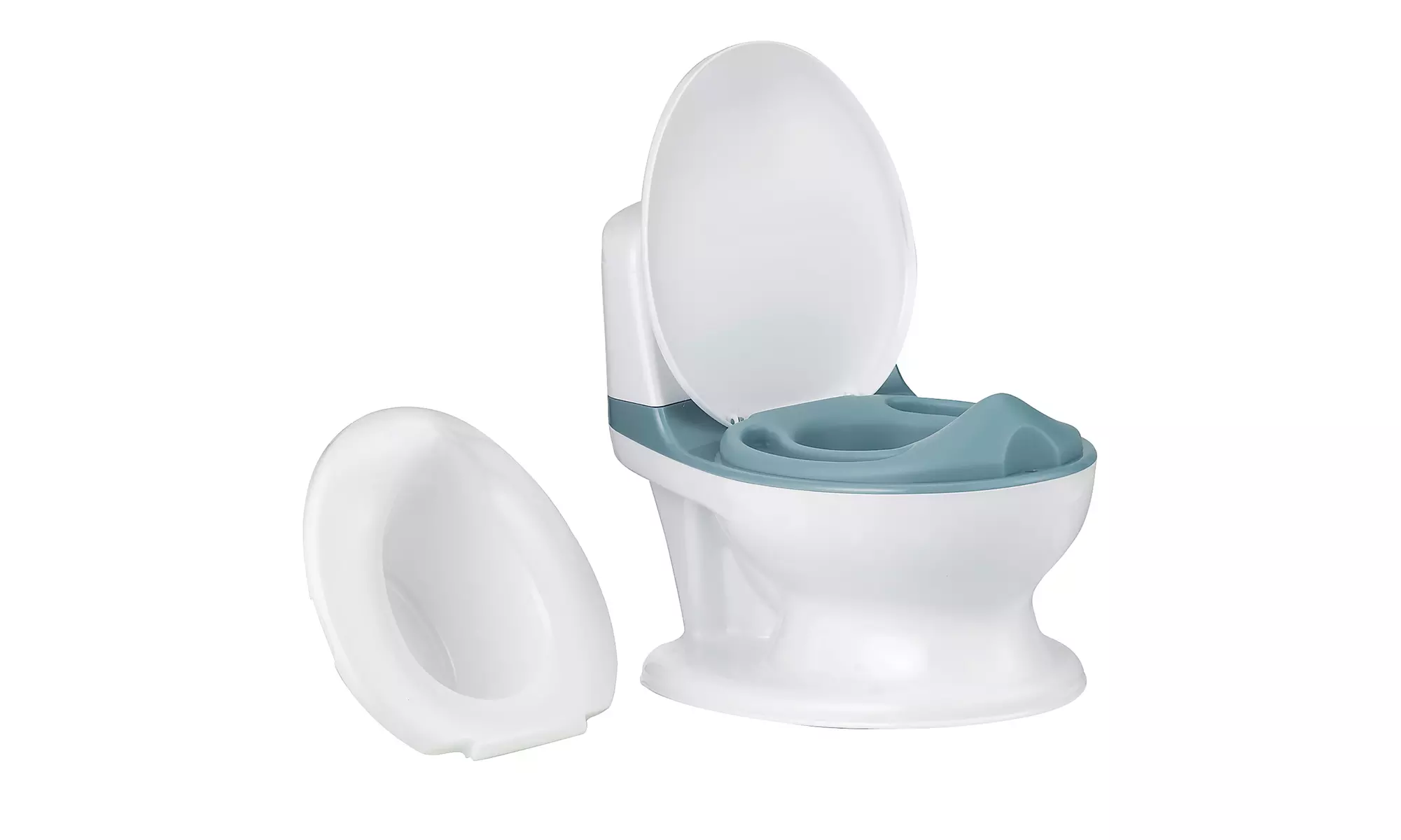 Costway Kids Realistic Potty Training Transition Toilet w/ Flushing Sound - Primary Image