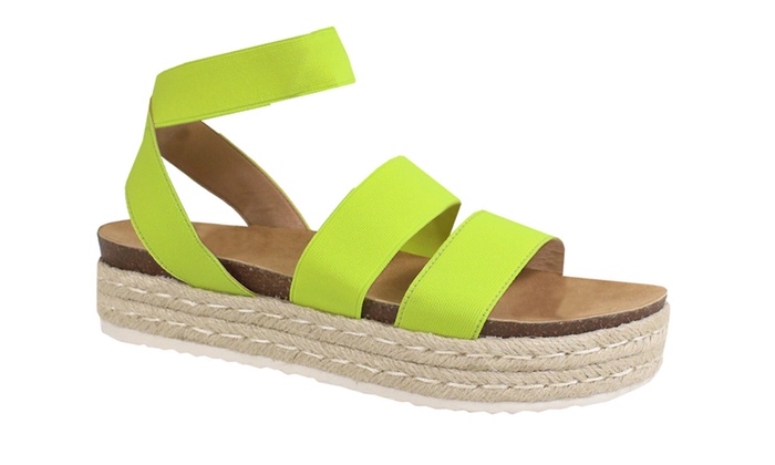 women's chiara flatform espadrille sandals