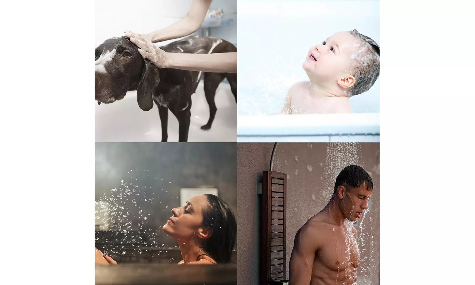 Chrider Handheld Shower Head with Hose High Pressure - Second Medium