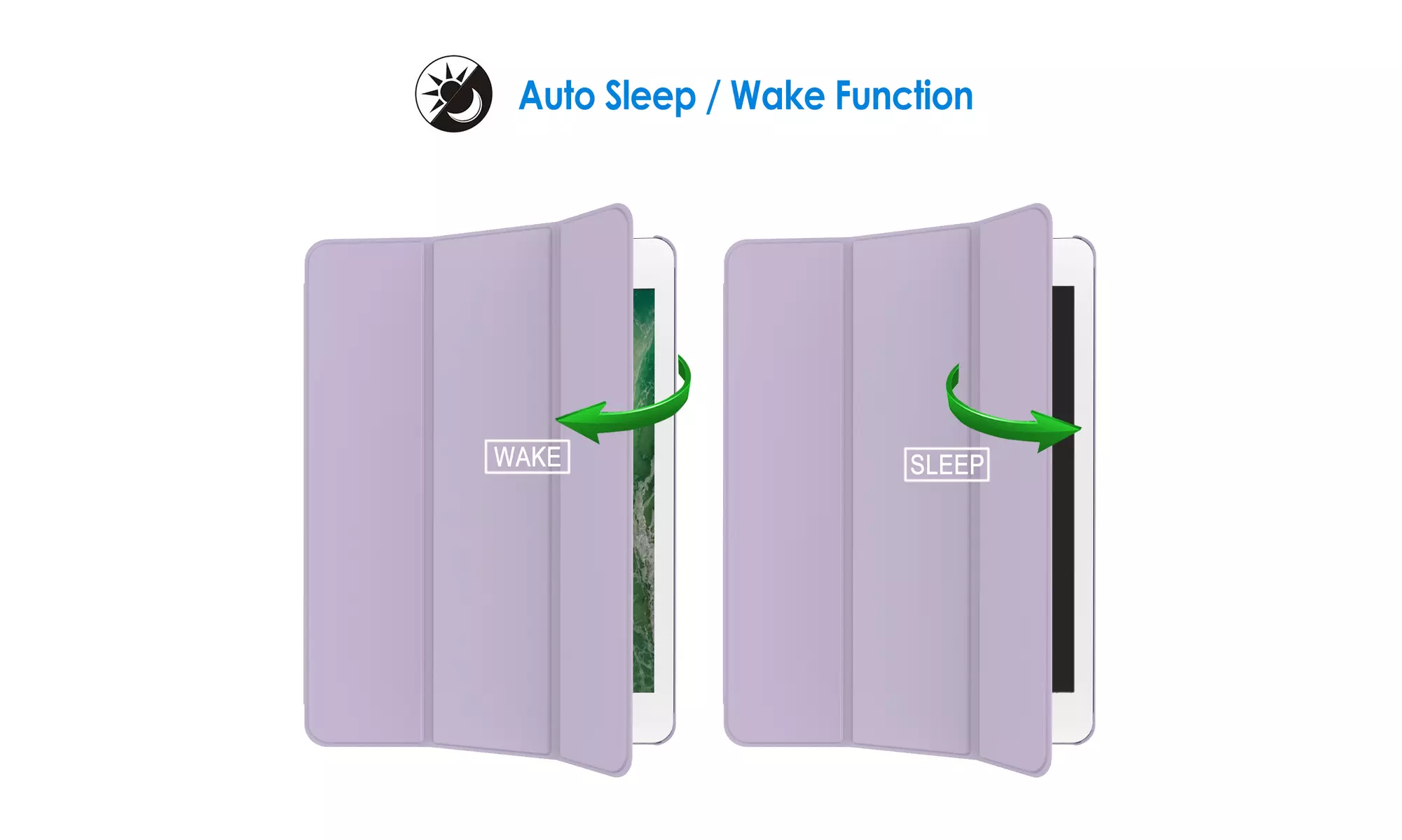 JETech Case for iPad Mini 4, Smart Cover with Auto Sleep/Wake