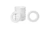 Juvale 8 Polystyrene Foam Ring for DIY Arts Crafts Art Class Floral Projects