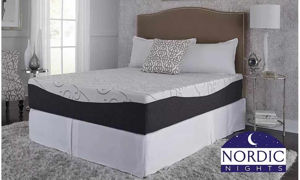 Nordic Nights Gel Memory Foam Mattress with Cool Touch Cover  - Primary Image
