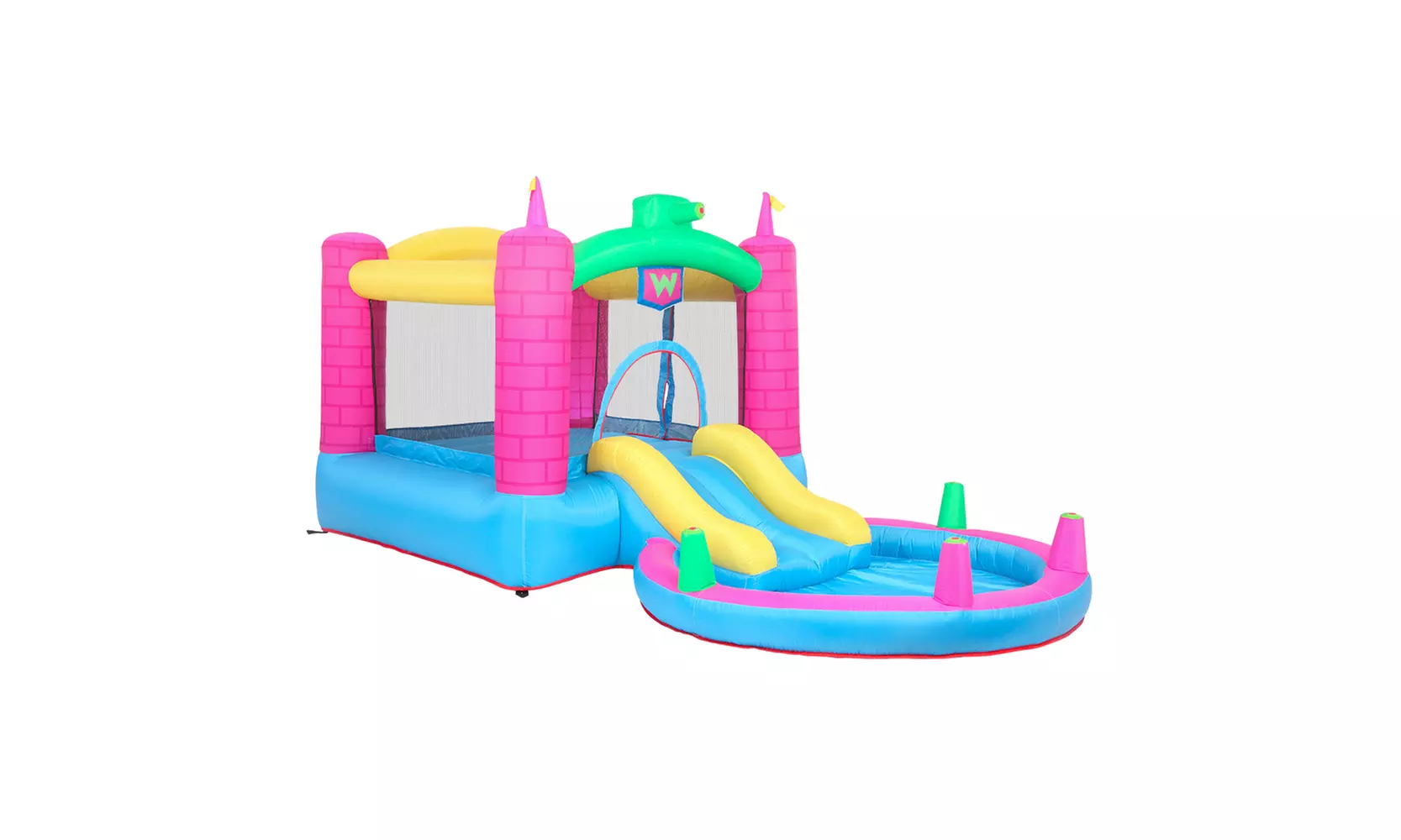 Inflatable Jump 'n Slide Bounce House with 350W UL Certified Air Blower - Second Medium