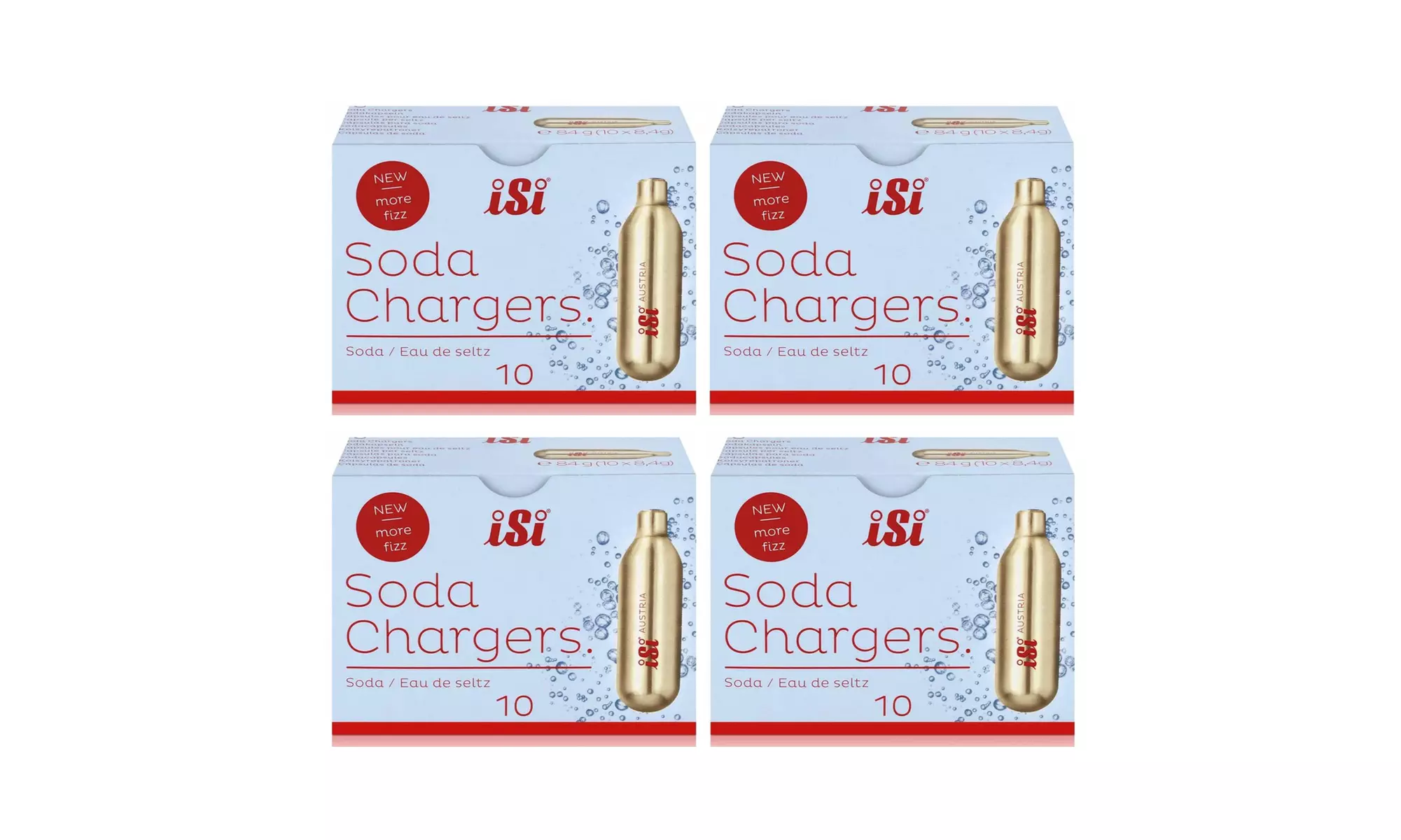 iSi CO2 Soda Siphon Chargers (40-Pack) - Primary Image