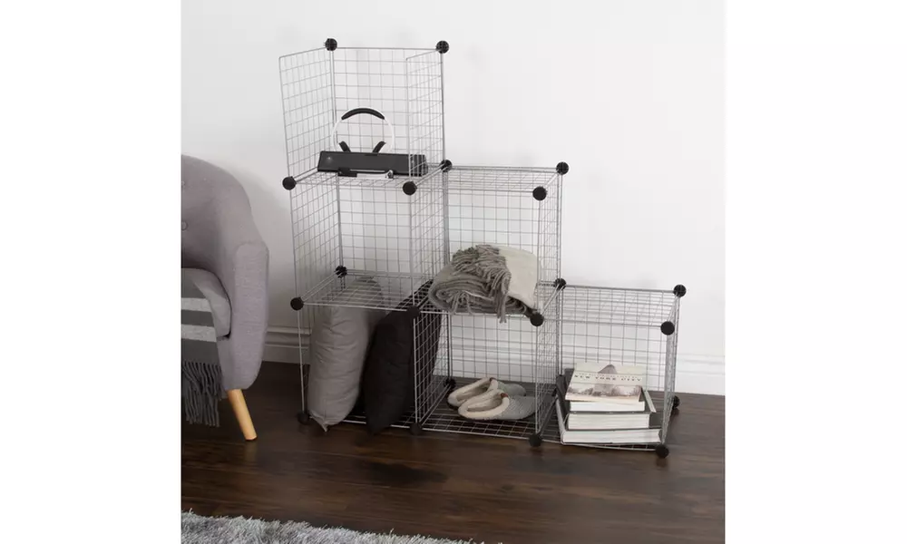 Everyday Home Multipurpose 6-Cube Organizer Shelf Bins - Primary Image