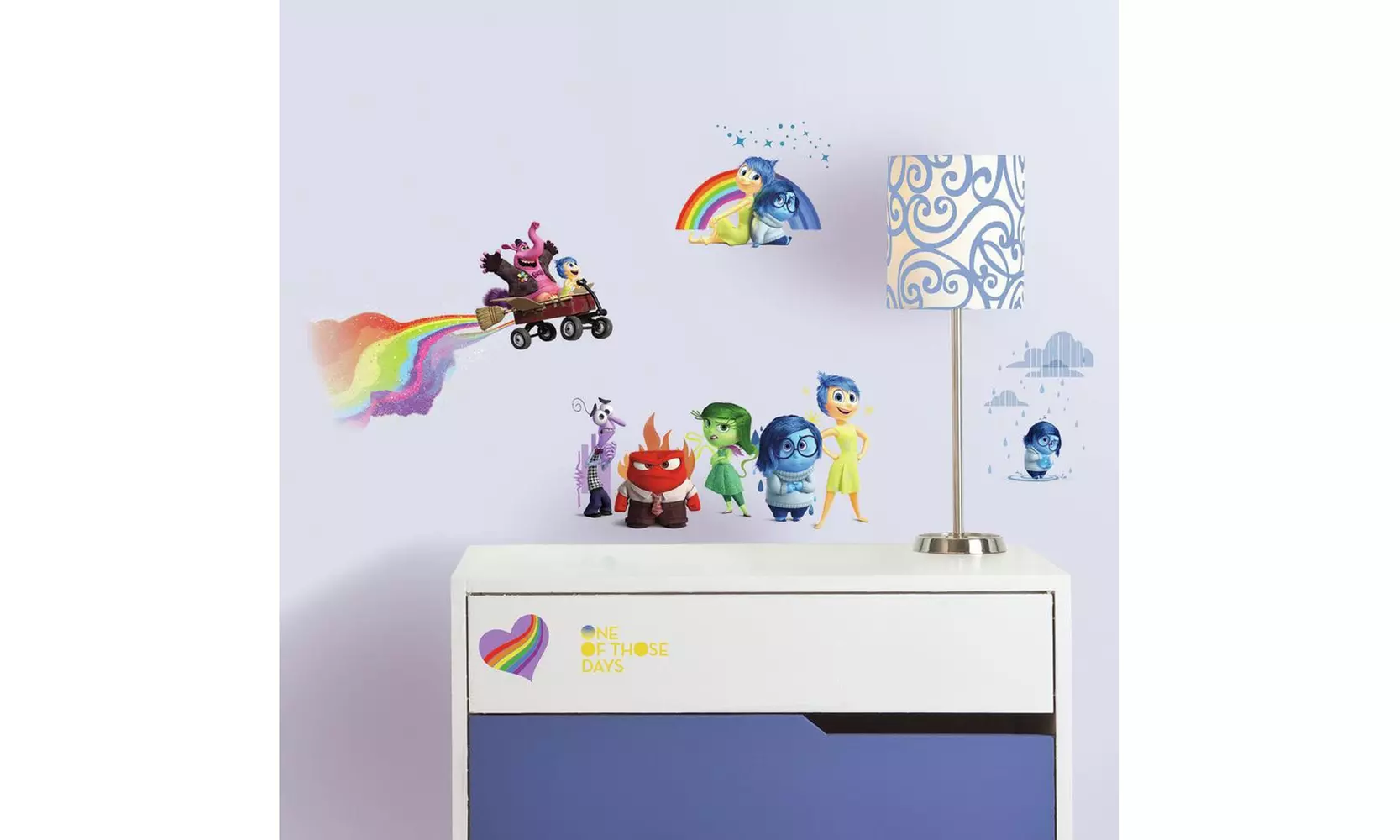 Roommates Baby Room Wall Decorative Disney Pixar Inside Out Wall Decals - Second Medium