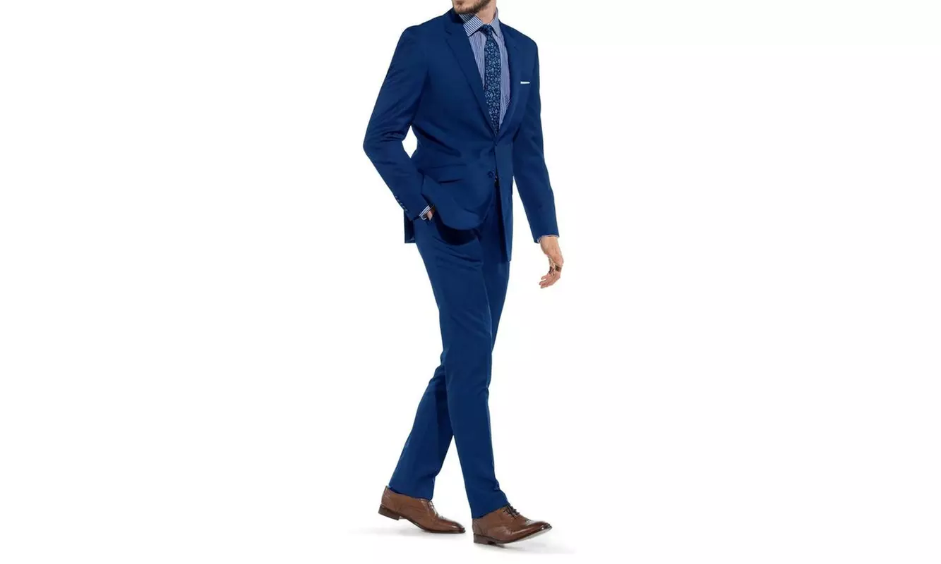 Braveman Men's Slim Fit Suits (2 Piece) - Second Medium