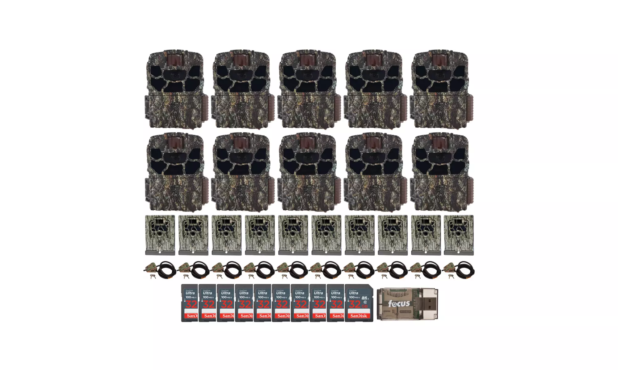 Browning Dark Ops Full HD Trail Camera (10-Pack) with Security Box Bundle - Primary Image