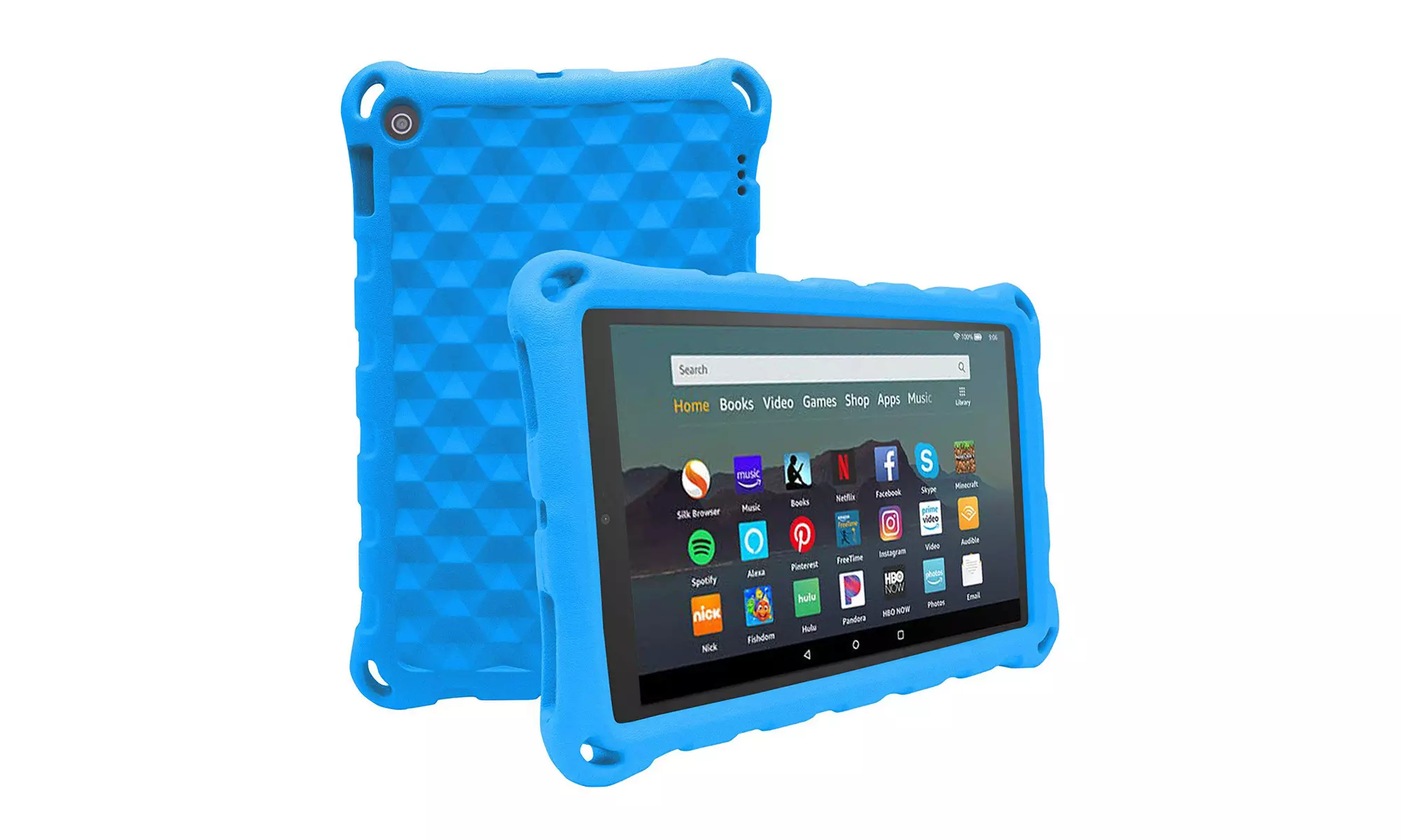 EVA Foam Case Cover for Amazon Fire HD 10 Tablet 9th/7th Generation (2019/2017) - Second Medium