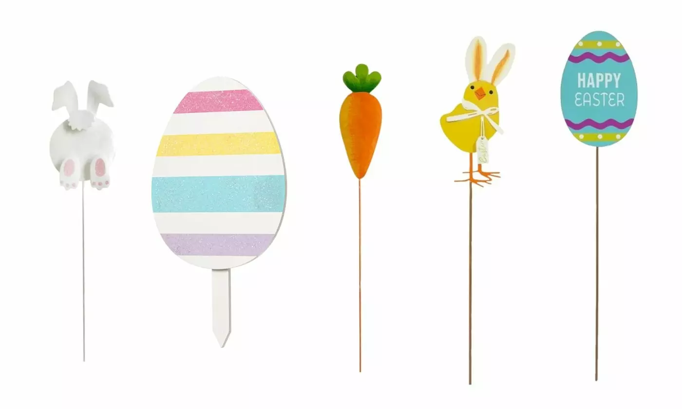 Easter Yard Stakes, Perfect Festive Outdoor Decor for Garden