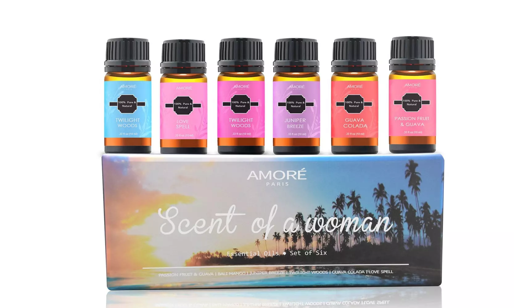 6-Pack: Premium Therapeutic-Grade Essential Oils (3-Options) - Second Medium