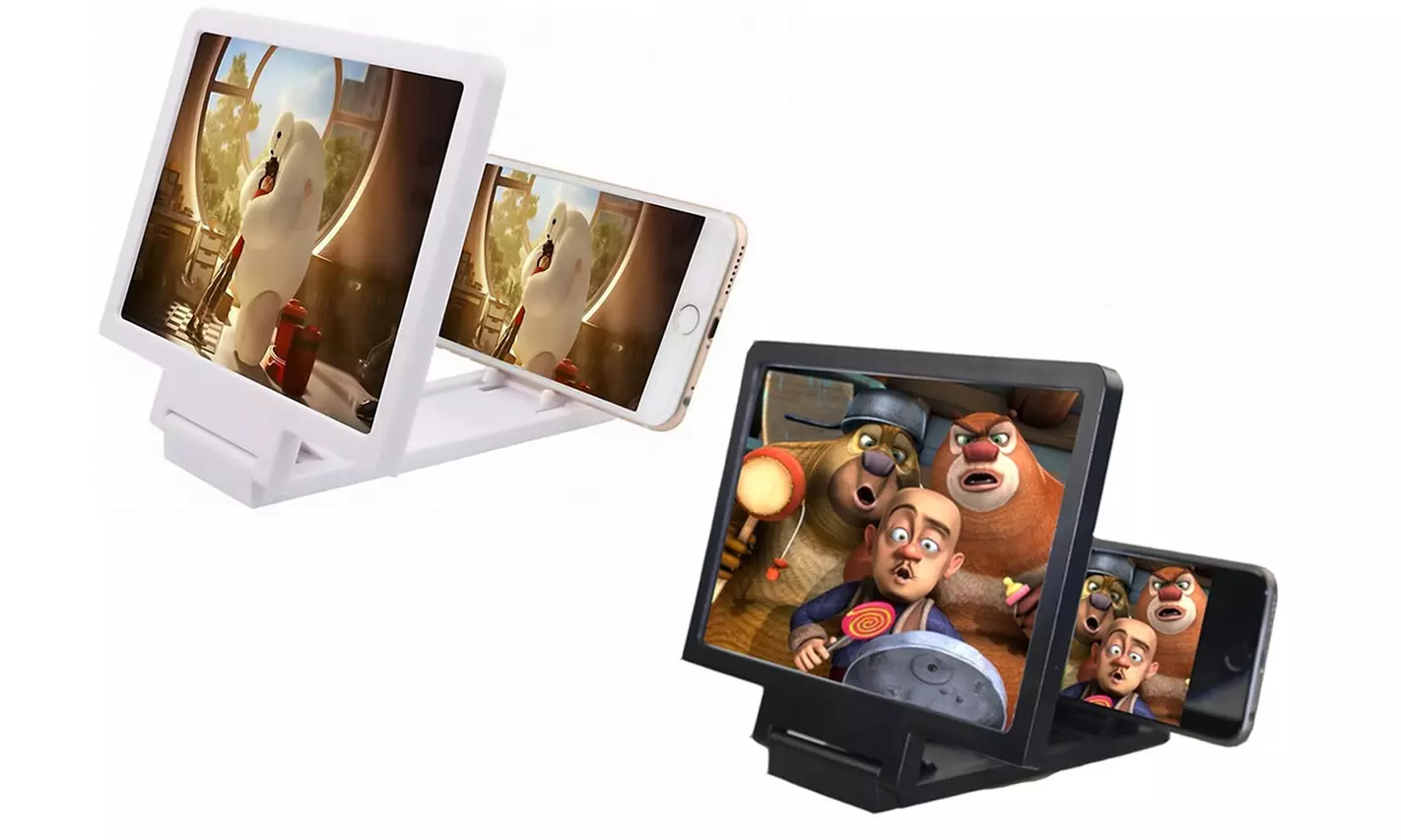 Mobile Phone Screen Magnifier Eyes Protection Display 3D Video Screen Amplifier - Primary Image