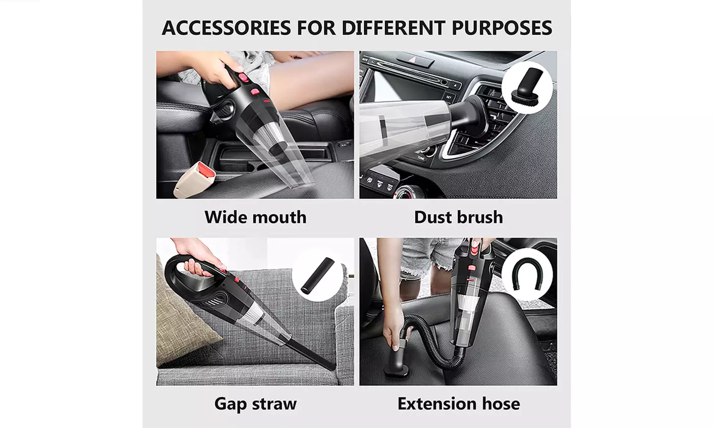 Cordless Portable Handheld Car Vacuum Cleaner with High Power