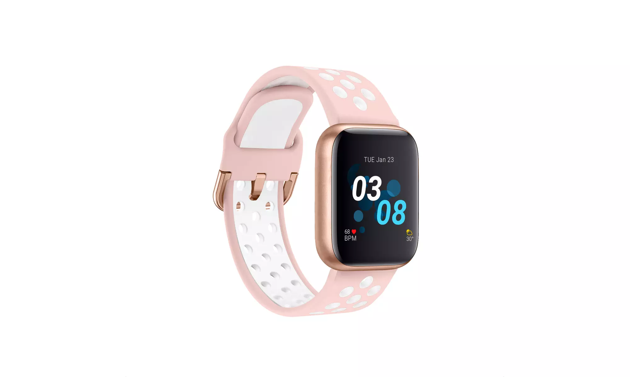 iTOUCH Air 3 Smartwatch Fitness Tracker for Men Women Compatible w iOS Android - Primary Image