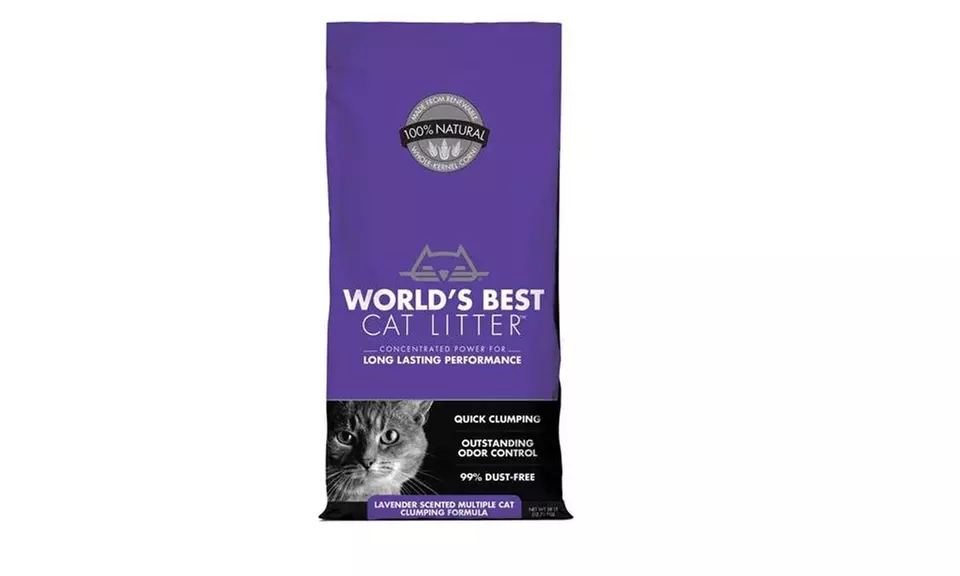 World's Best Cat Litter 391038 Multiple Cat Scented Clumping Formula - Primary Image