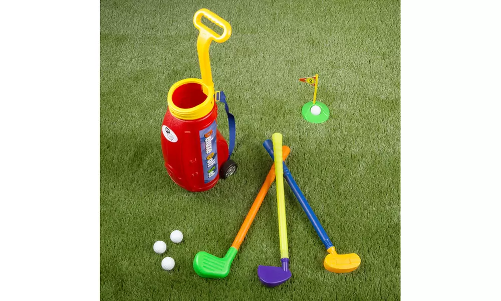 Hey! Play! Toddler Toy Golf Play Set (10-Piece) - Primary Image