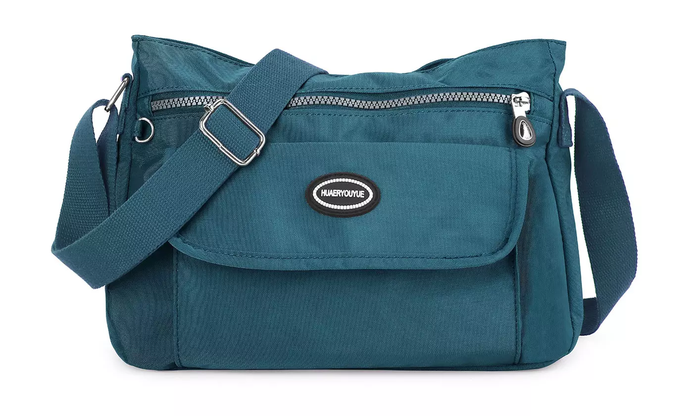 ItBelongs2U Women Nylon Waterproof Shoulder Messenger Lightweight Crossbody Bag