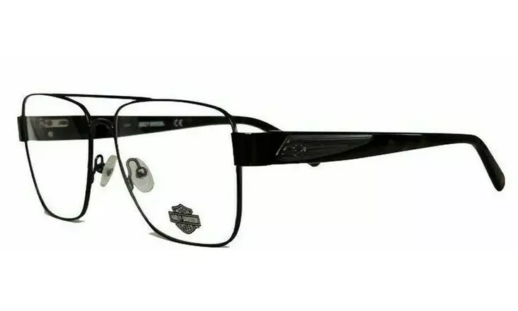 Harley Davidson Men Eyeglasses HD0830-009 Matte Gunmetal Frame / Demo Lenses - Primary Image