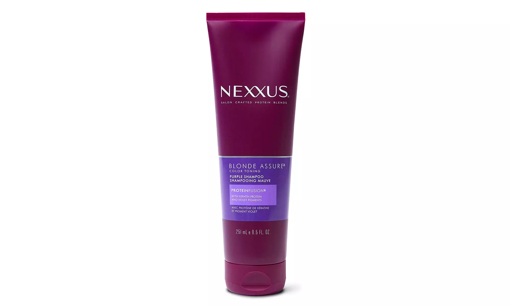 Nexxus Blonde Assure Purple Shampoo, Color Care Shampoo 8.5 oz - Primary Image