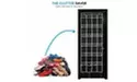 1-2 Pack 24 Wide Pockets Over the Door Shoe Organizer Hanging Shoe Holder
