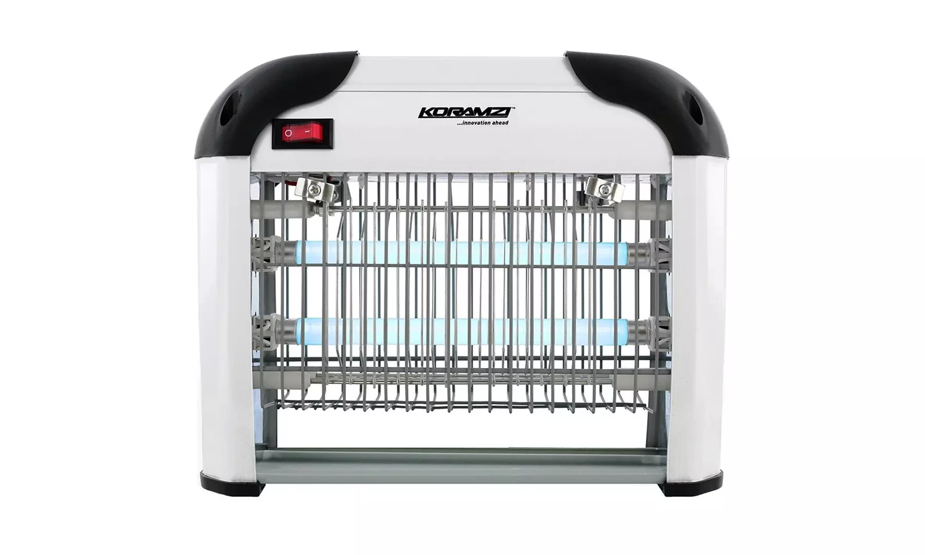KORAMZI KBZ12W Electronic Indoor Bug Zapper, 12 Watts Silver - Refurbished - Primary Image