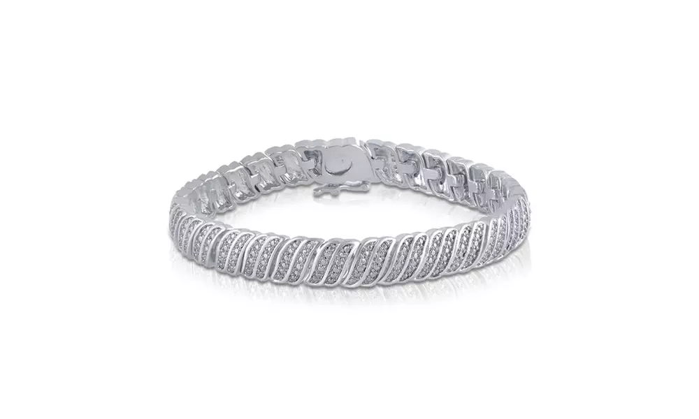 Clearance Deal 1/4 Cttw Diamond Bracelet by DiamondMuse - Primary Image