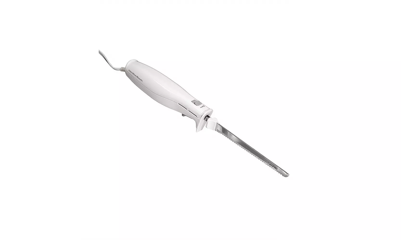 Hamilton Beach 74250R Carve 'n Set Electric Knife, with with Case, White  - Primary Image