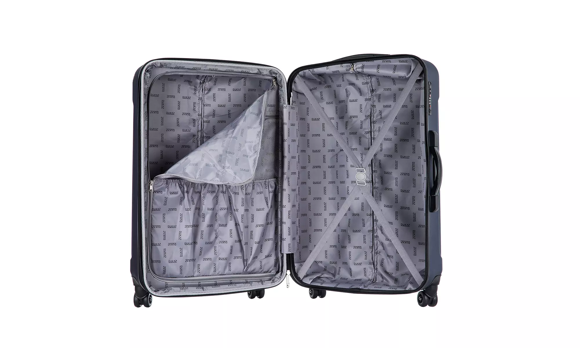 Three-Piece DUKAP Intely Smart Hardside Luggage Set 20"/28"/32"