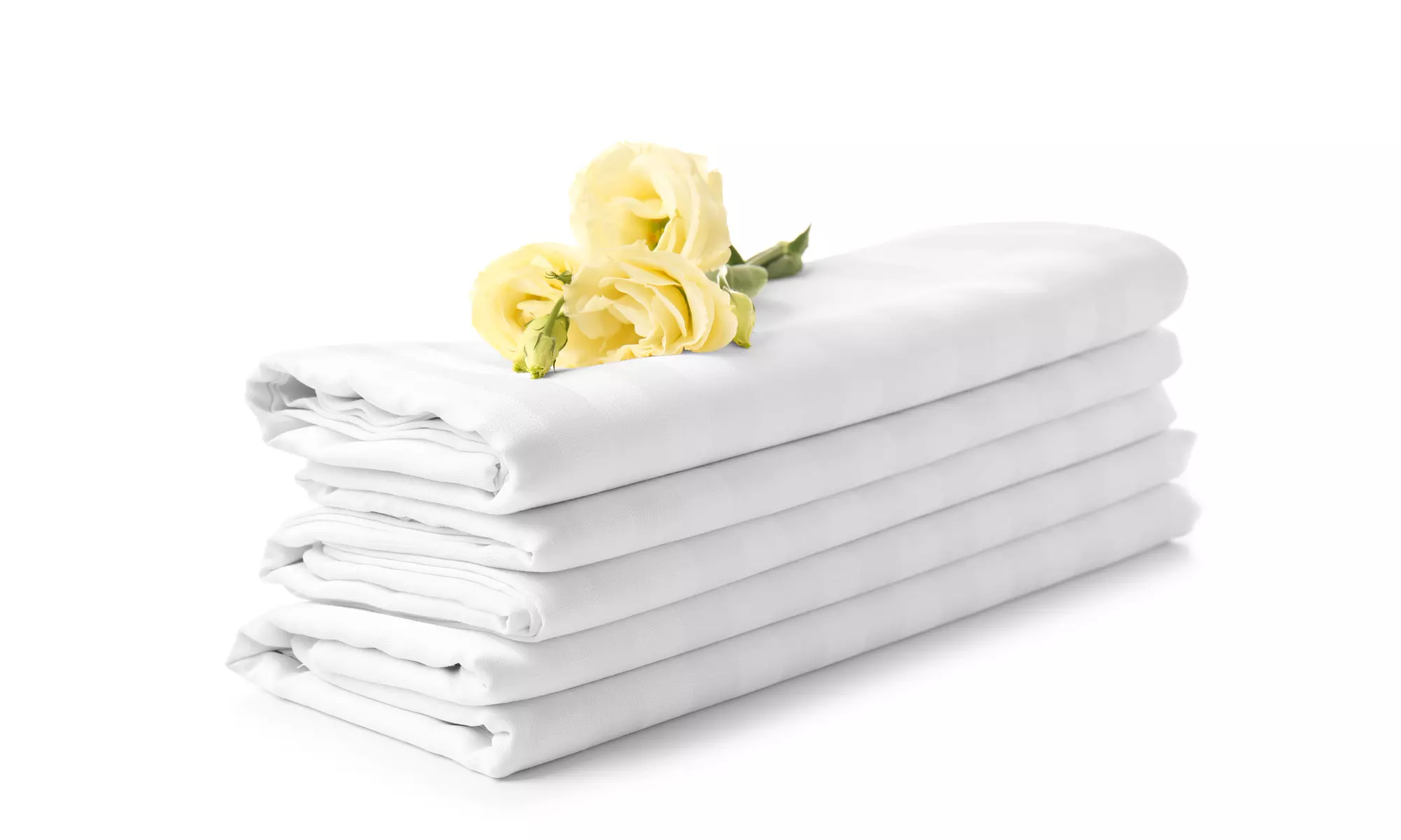 1800 Count Cotton Bamboo Feel Dobby Striped Sheet Set Deep Pockets 4 Piece Set