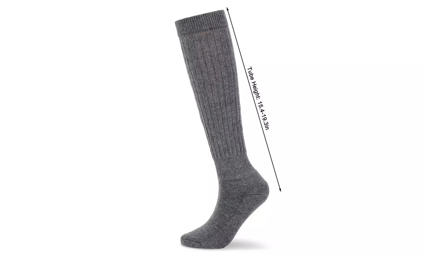 Women Slouch Socks Extra Tall Heavy Cotton Socks - Second Medium