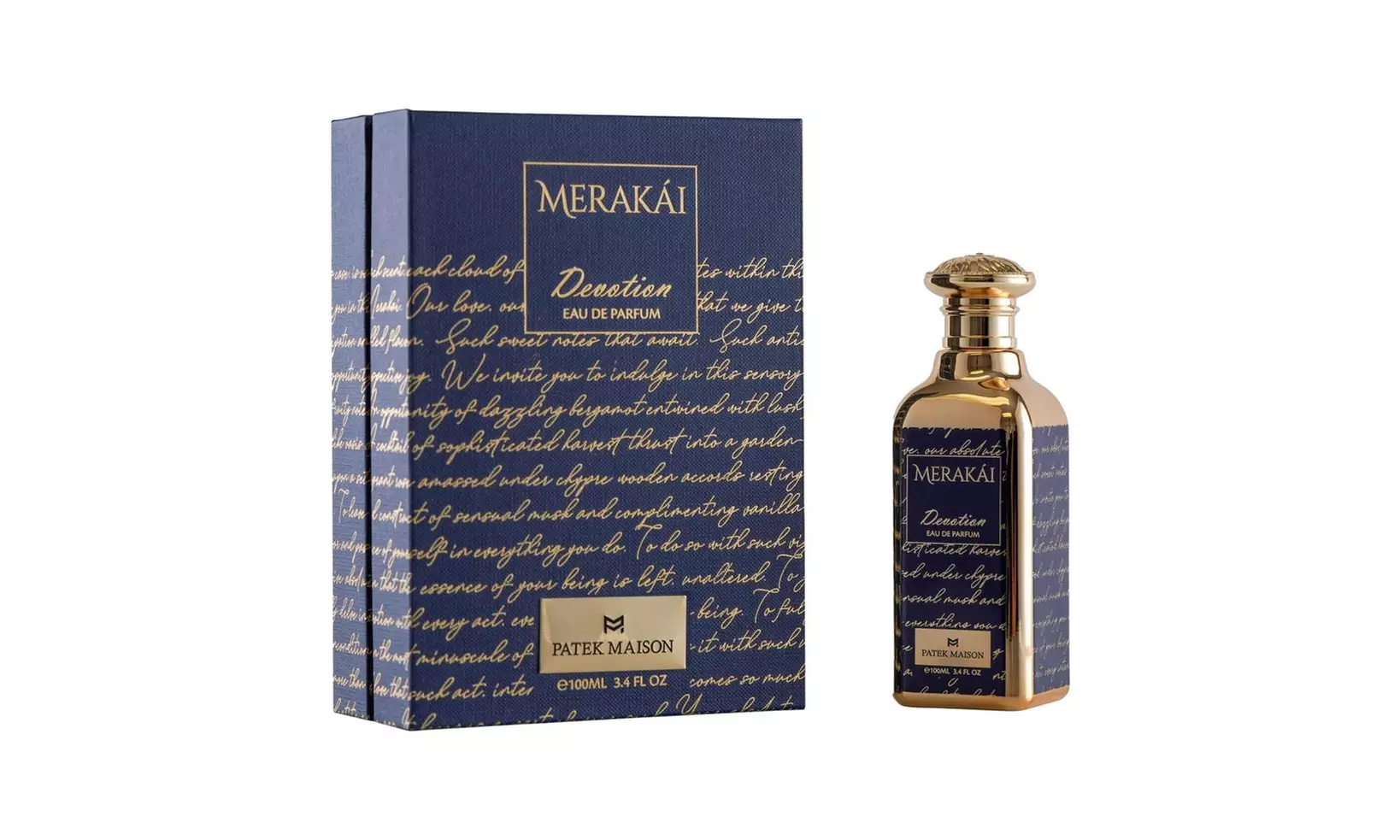 Merakai Devotion by Patek Maison 3.4oz Eau de Parfum new in box for Men - Primary Image